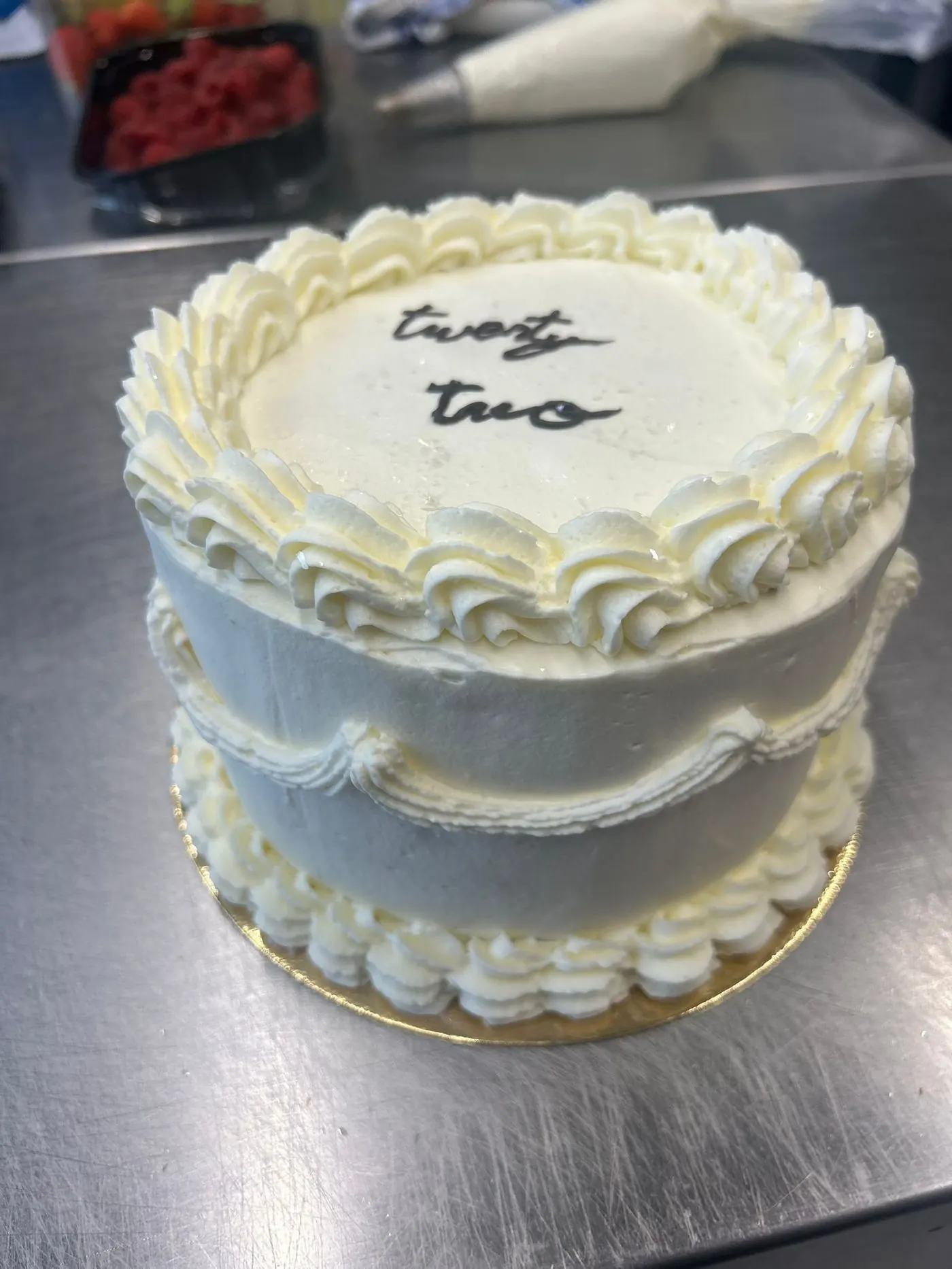 Weisser Layer Cake 'twenty two'