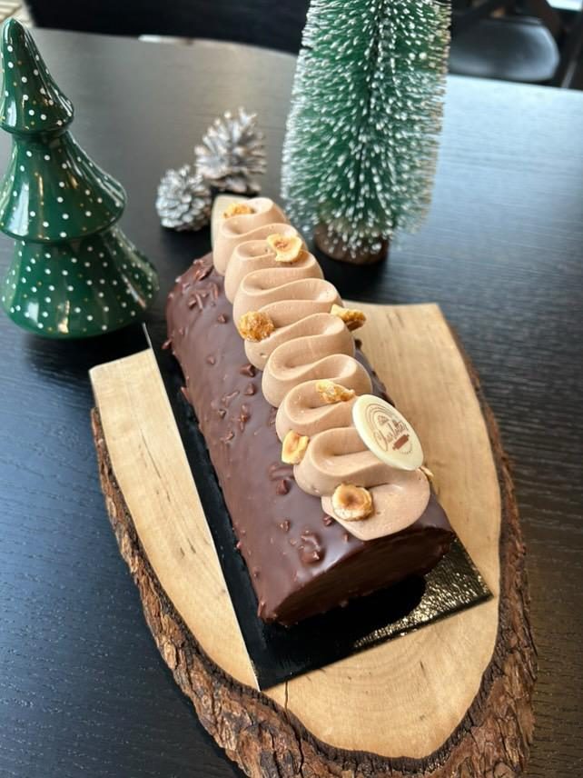 Bûche de Noël au chocolat