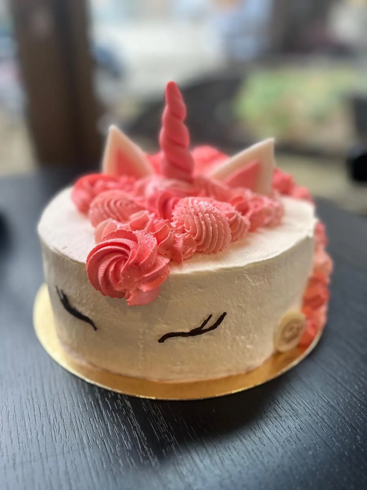 Gâteau licorne d'anniversaire pour enfants